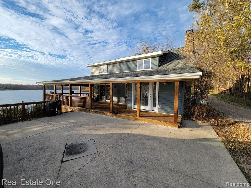 6555 Sherman Drive, Otter Lake, MI 48464 — front exterior