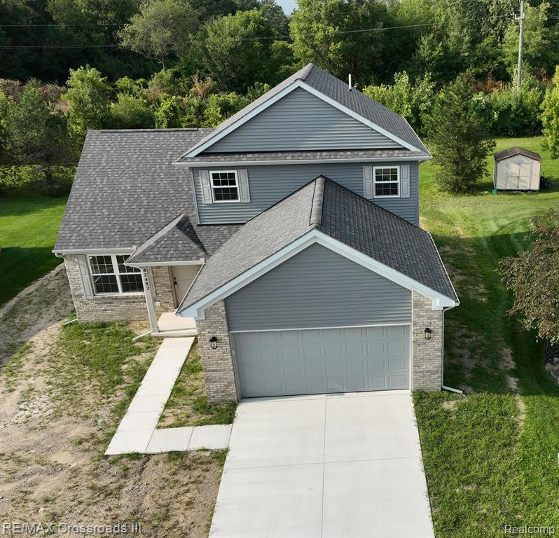42482 N CUMBERLAND Drive, Van Buren, MI 48111 — front exterior
