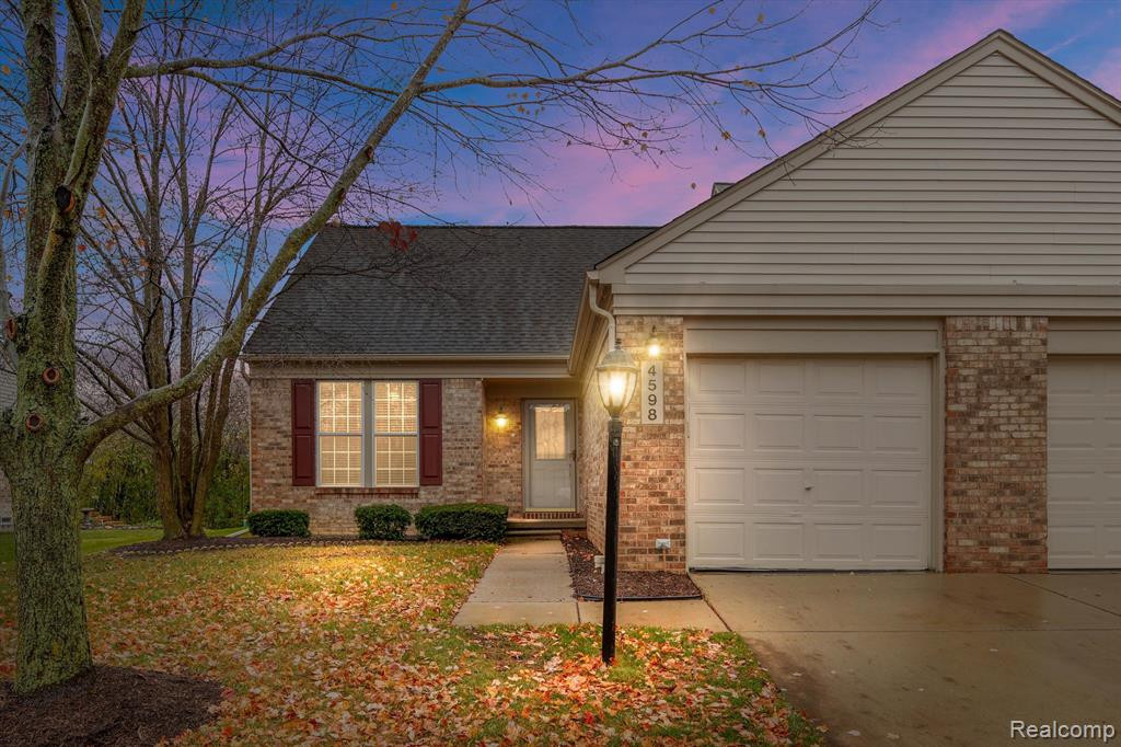 4598 HUNTERS Circle W, Canton, MI 48188 — front exterior