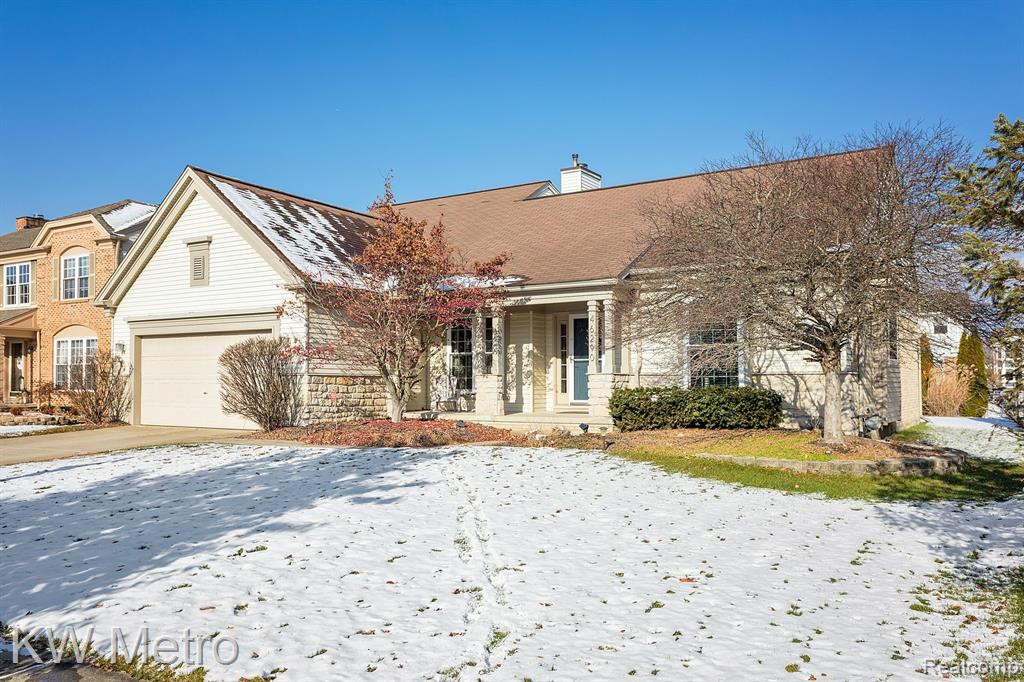 46290 LARCHMONT Drive, Canton, MI 48187 — front exterior