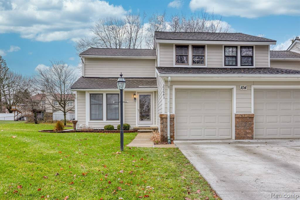 22643 CRANBROOKE Drive, Novi, MI — front exterior