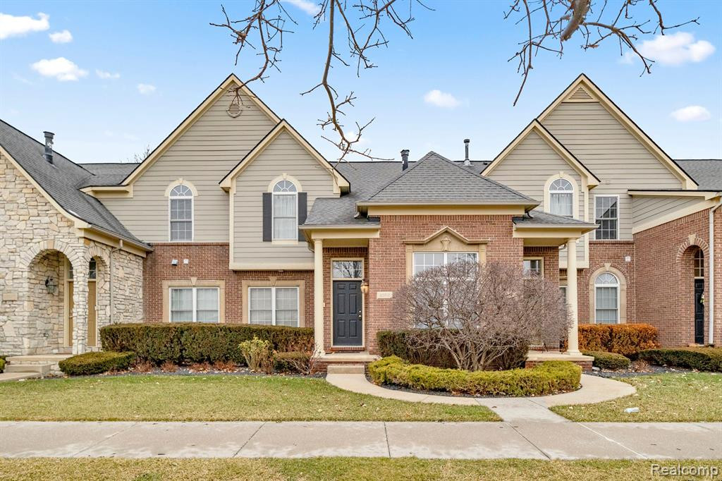 45941 GRAYSTONE Lane, Canton, MI 48187 — front exterior
