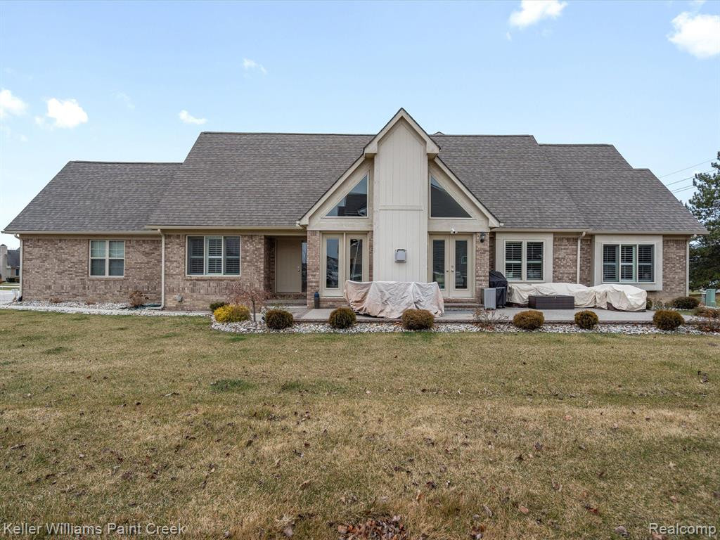 14855 STONEY BROOK Drive W, Shelby Twp, MI 48315 — front exterior