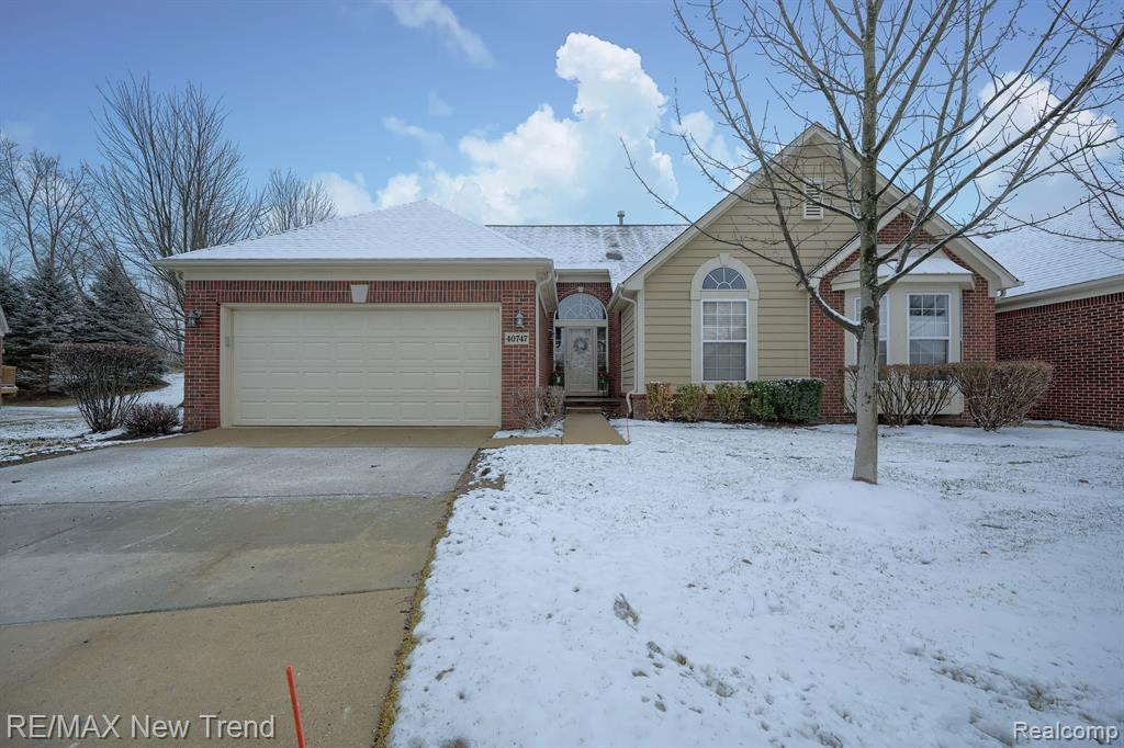 40747 LENOX PARK Drive, Novi, MI 48377 — front exterior