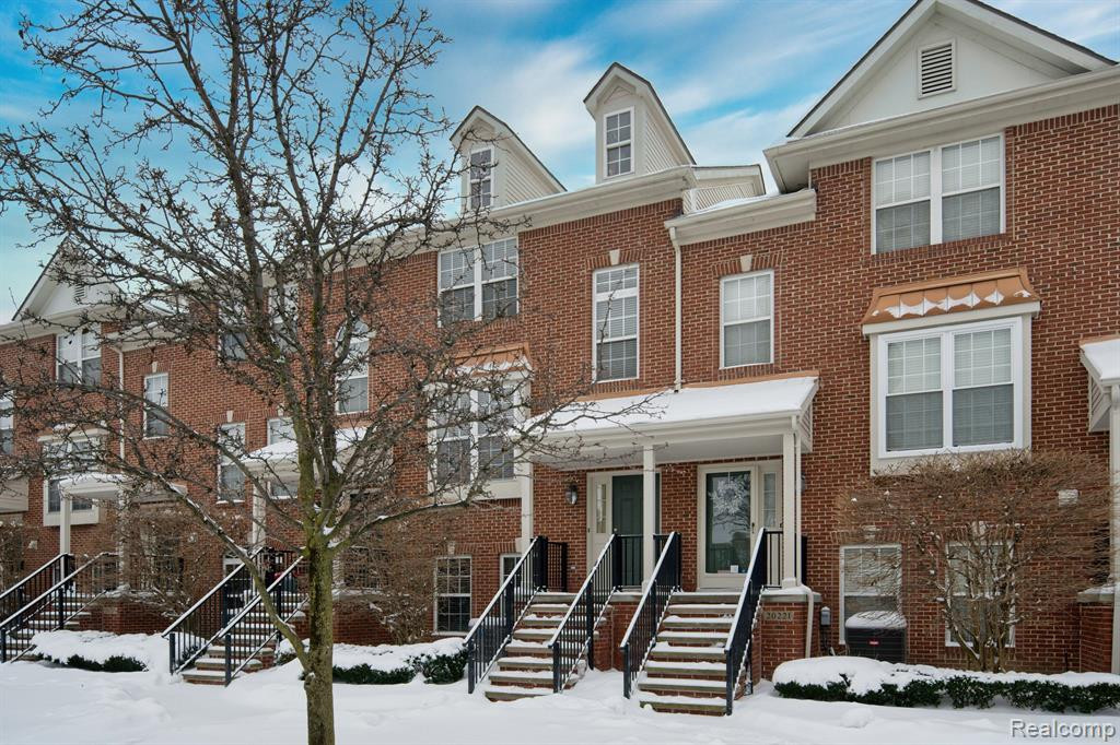 20217 BOARDWALK Boulevard, Southfield, MI 48075 — front exterior