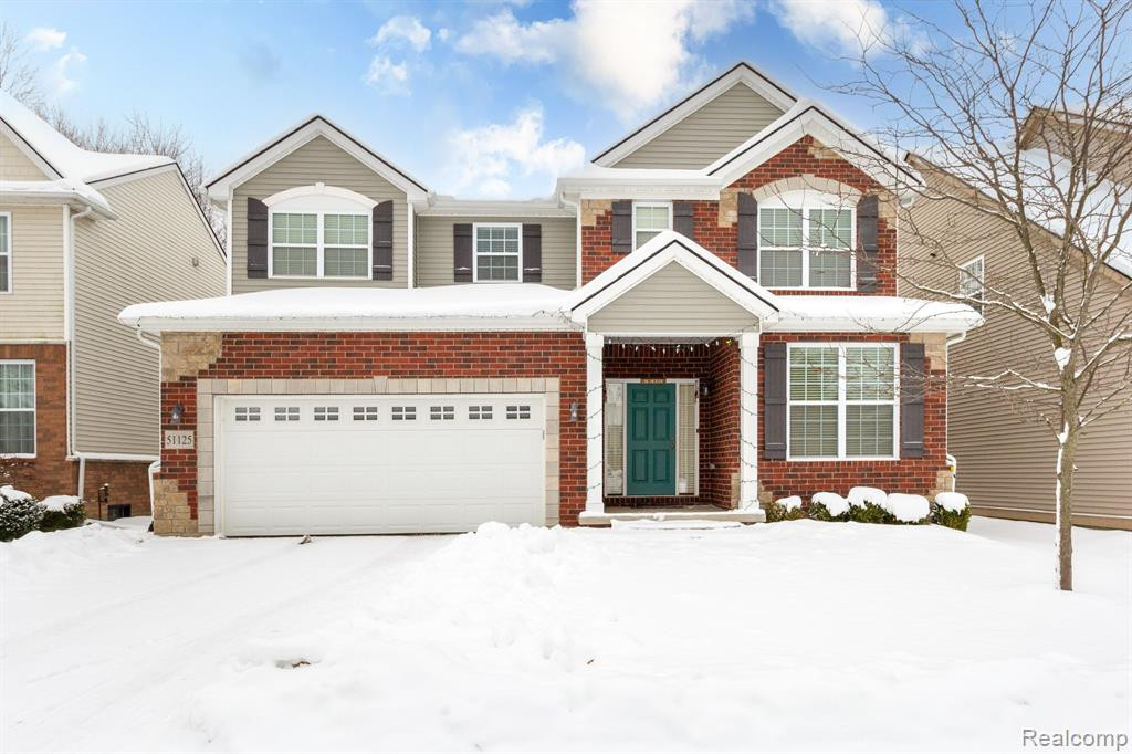 51125 HALLFIELD Street, Novi, MI — front exterior