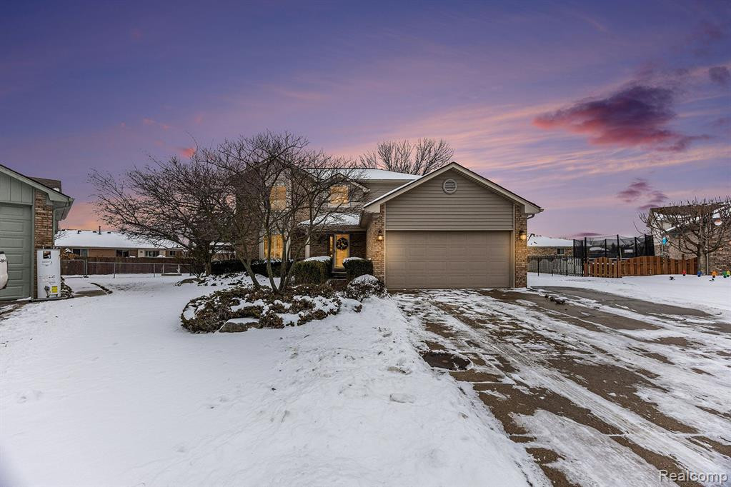 45937 DUKE Drive, Chesterfield, MI — front exterior
