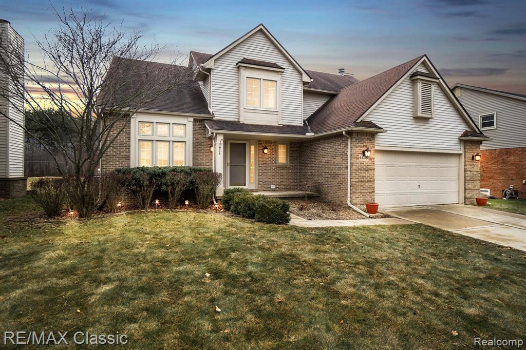 1458 S HIDDEN CREEK Drive, Saline, MI 48176 — front exterior