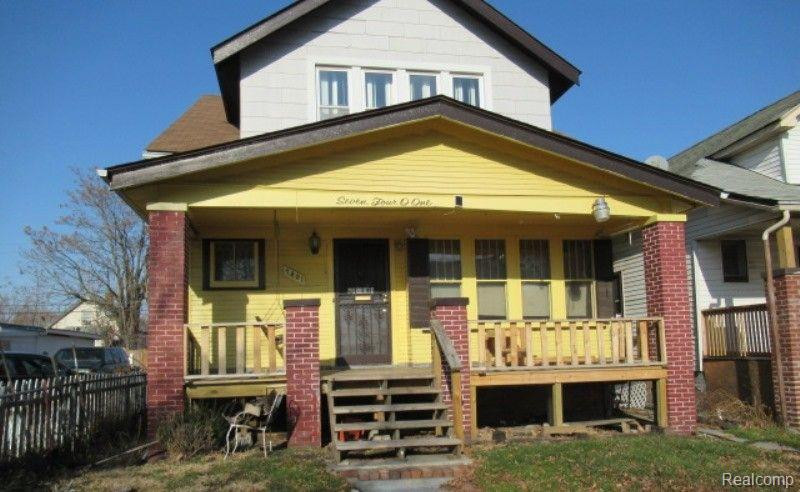 7401 MARCUS Street, Detroit, MI 48213 — front exterior