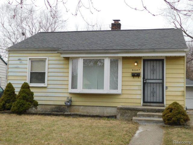 6049 FAUST Avenue, Detroit, MI 48228 — front exterior