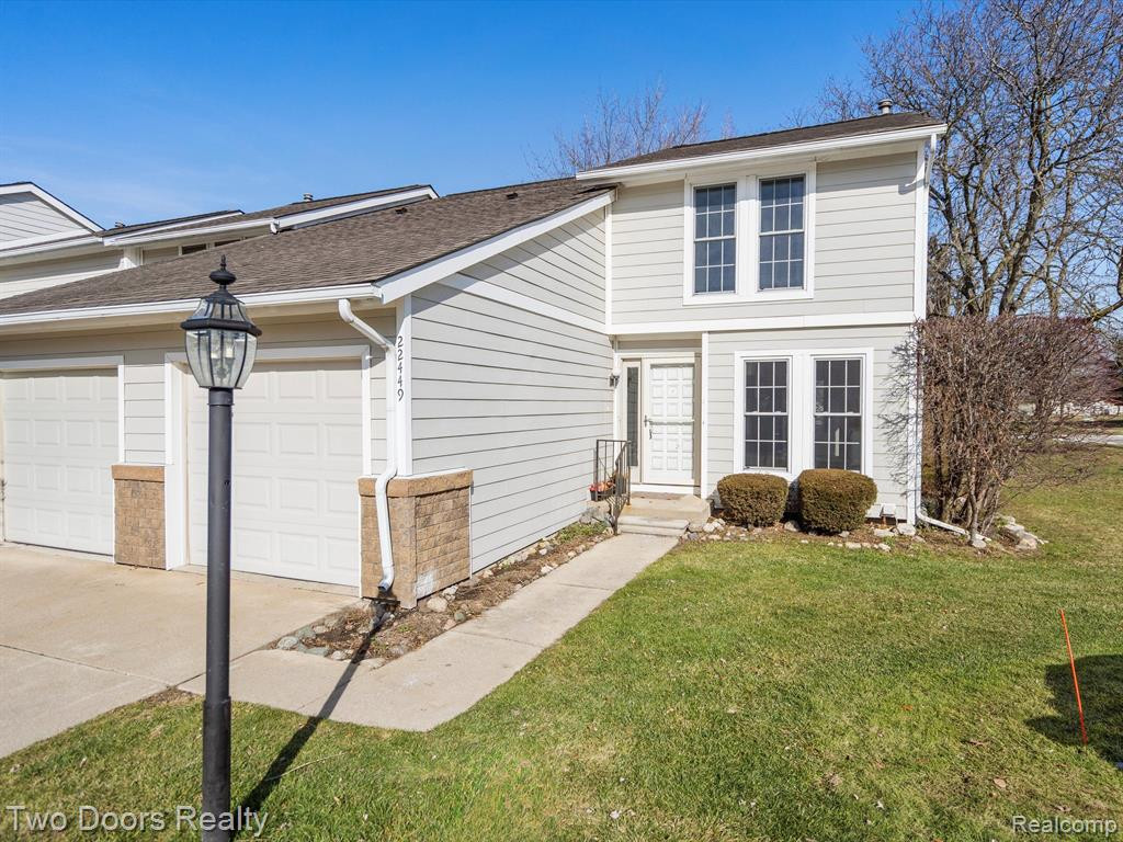22449 CRANBROOKE Drive, Novi, MI — front exterior