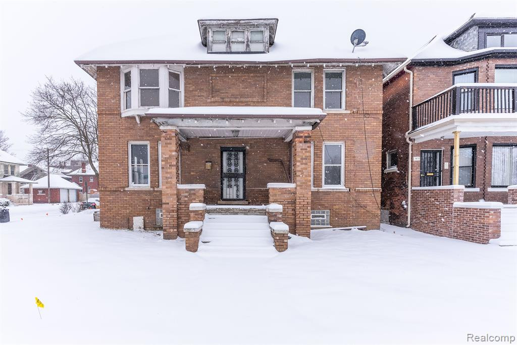 801 W EUCLID Street, Detroit, MI 48202 — front exterior