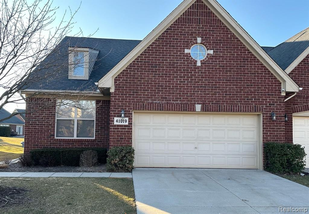 41019 HARVEST Lane, Clinton Twp, MI 48038 — front exterior