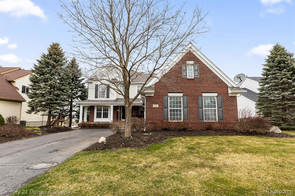 470 BOULDER LAKE Drive, Oxford, MI 48371 — front exterior