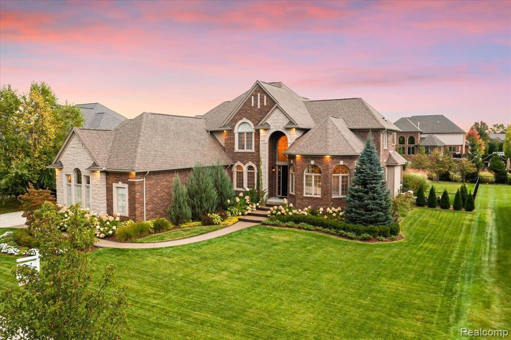 62780 MORNINGSIDE Drive, Washington, MI — front exterior