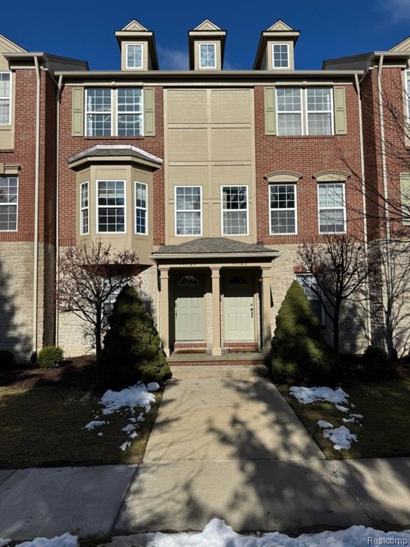 44767 ELLERY Lane, Novi, MI — front exterior
