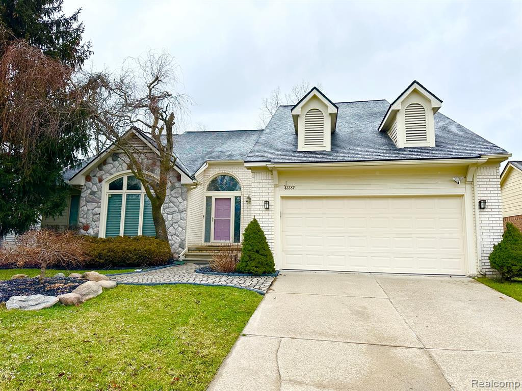 43382 ASHBURY Drive, Novi, MI — front exterior