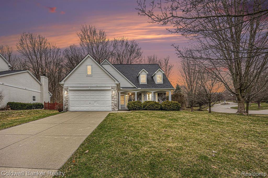 6039 RAVINE Court, Clarkston, MI 48348 — front exterior