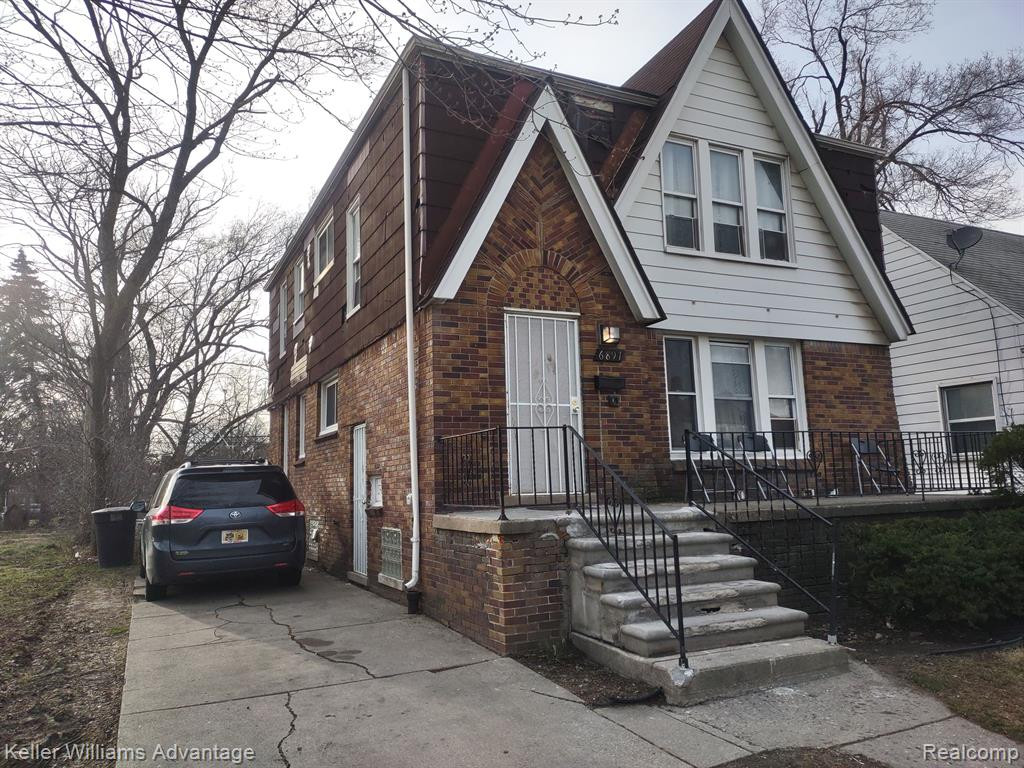 6897 GREENVIEW Avenue, Detroit, MI 48228 — front exterior
