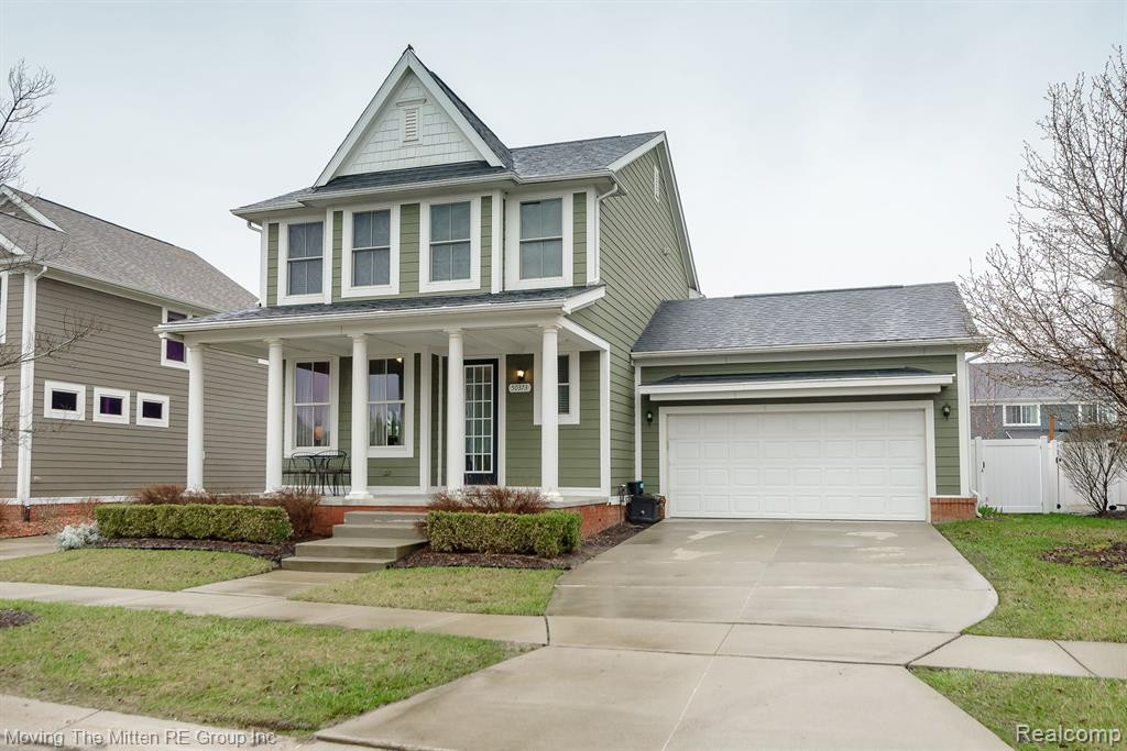 50373 Grant Street, Canton, MI 48188 — front exterior