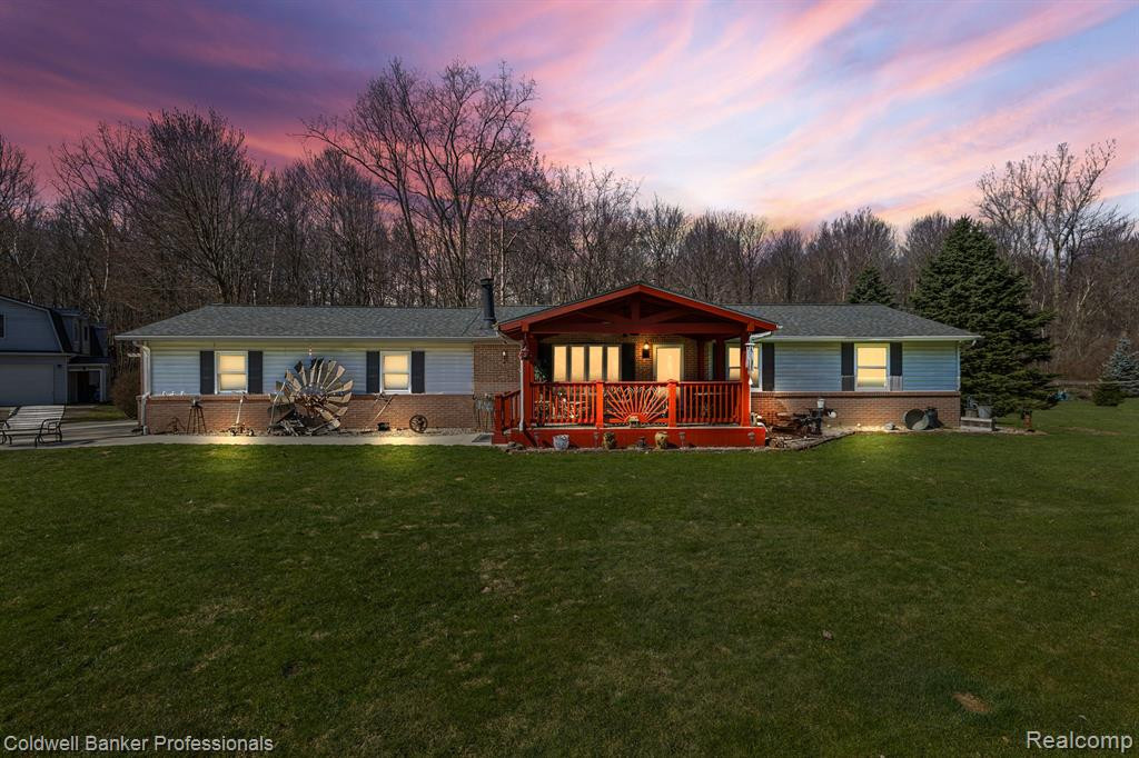 6595 ROGERS Drive, North Branch, MI 48461 — front exterior