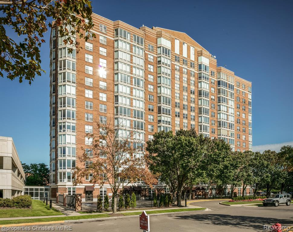 250 E HARBORTOWN Drive, 1312, Detroit, MI 48207 — front exterior