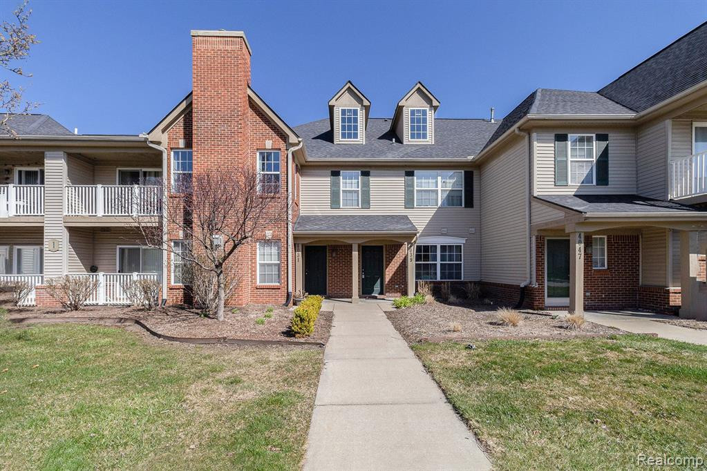4039 HAMPTON RIDGE Boulevard, Howell, MI 48843 — front exterior