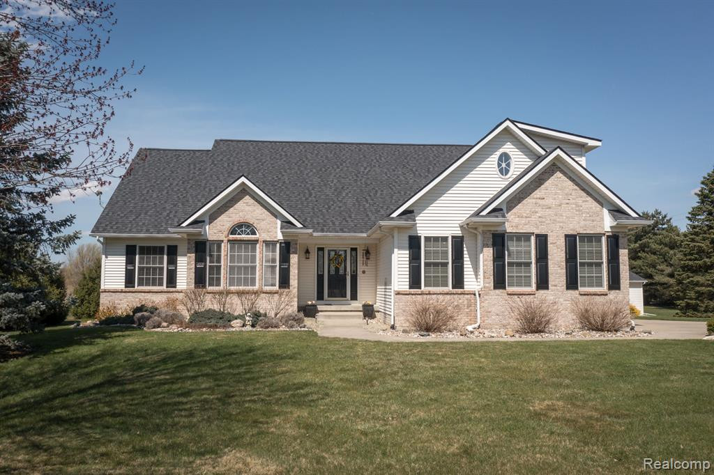 4961 BURNSIDE Road, North Branch, MI 48461 — front exterior