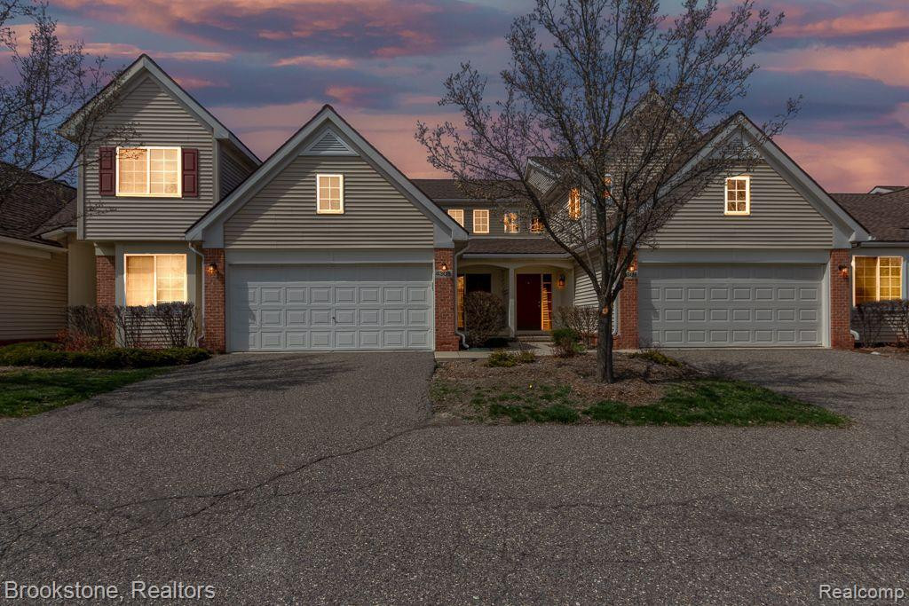 4305 WILLOW VIEW Court, Howell, MI 48843 — front exterior