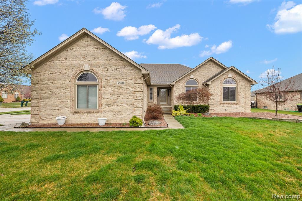 54836 CHICKASAW Drive, Macomb, MI 48042 — front exterior