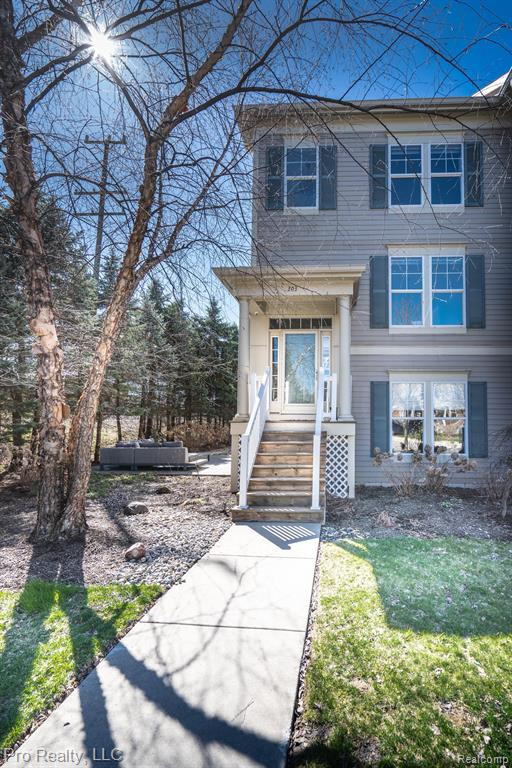 303 RED RYDER Drive, Plymouth, MI 48170 — front exterior