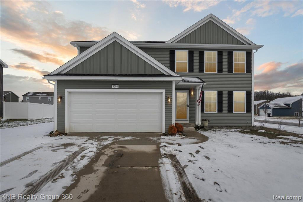 3008 IVY WOOD Circle, Howell, MI 48855 — front exterior