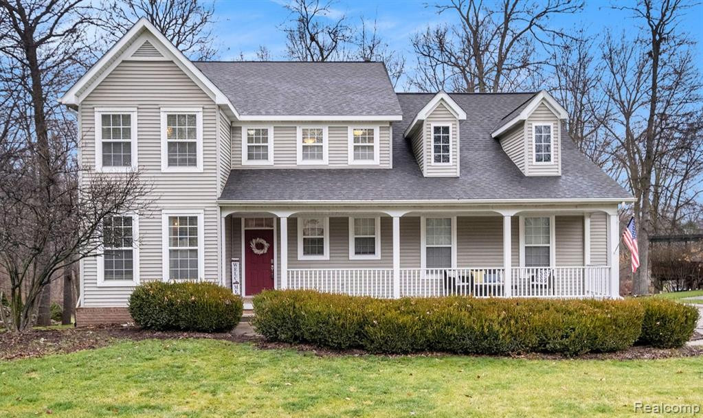 6382 ACORN Way, Linden, MI 48451 — front exterior