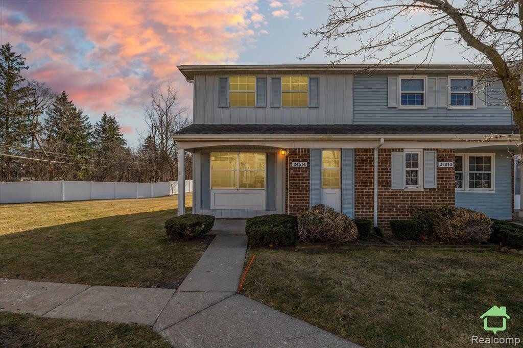 24514 Olde Orchard Street, Novi, MI — front exterior