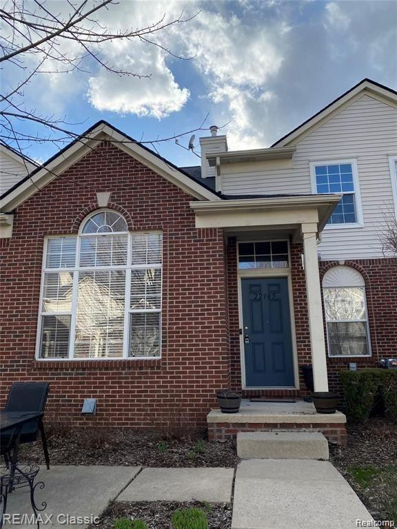 22105 ALEXA Drive, Walled Lake, MI 48390 — front exterior