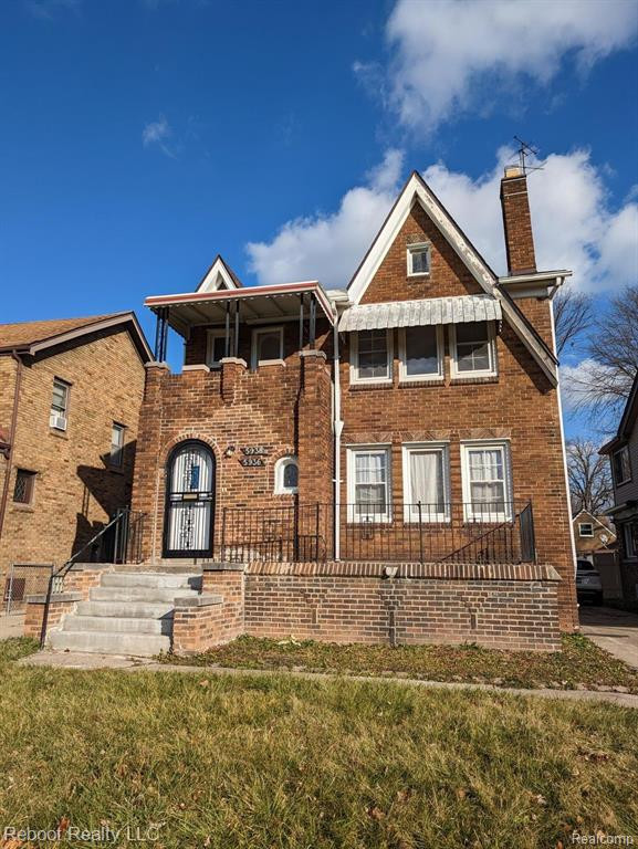 5936 KENSINGTON Avenue, Detroit, MI 48224 — front exterior