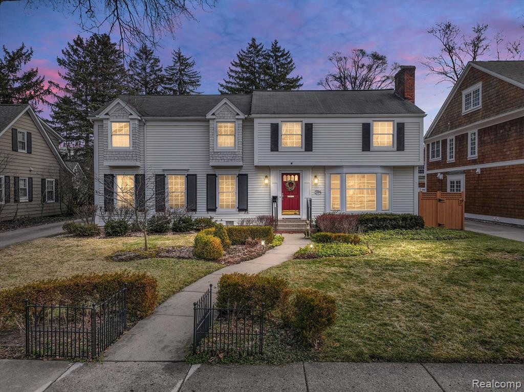 594 CHESTERFIELD Avenue, Birmingham, MI 48009 — front exterior