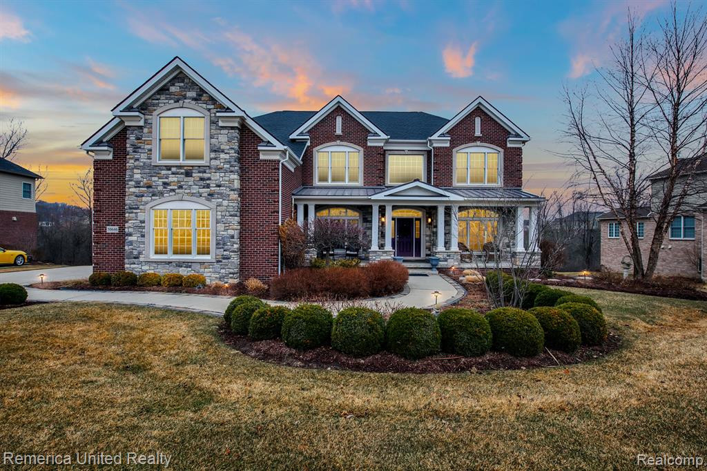 50646 TAMARACK Trail, Northville, MI 48168 — front exterior