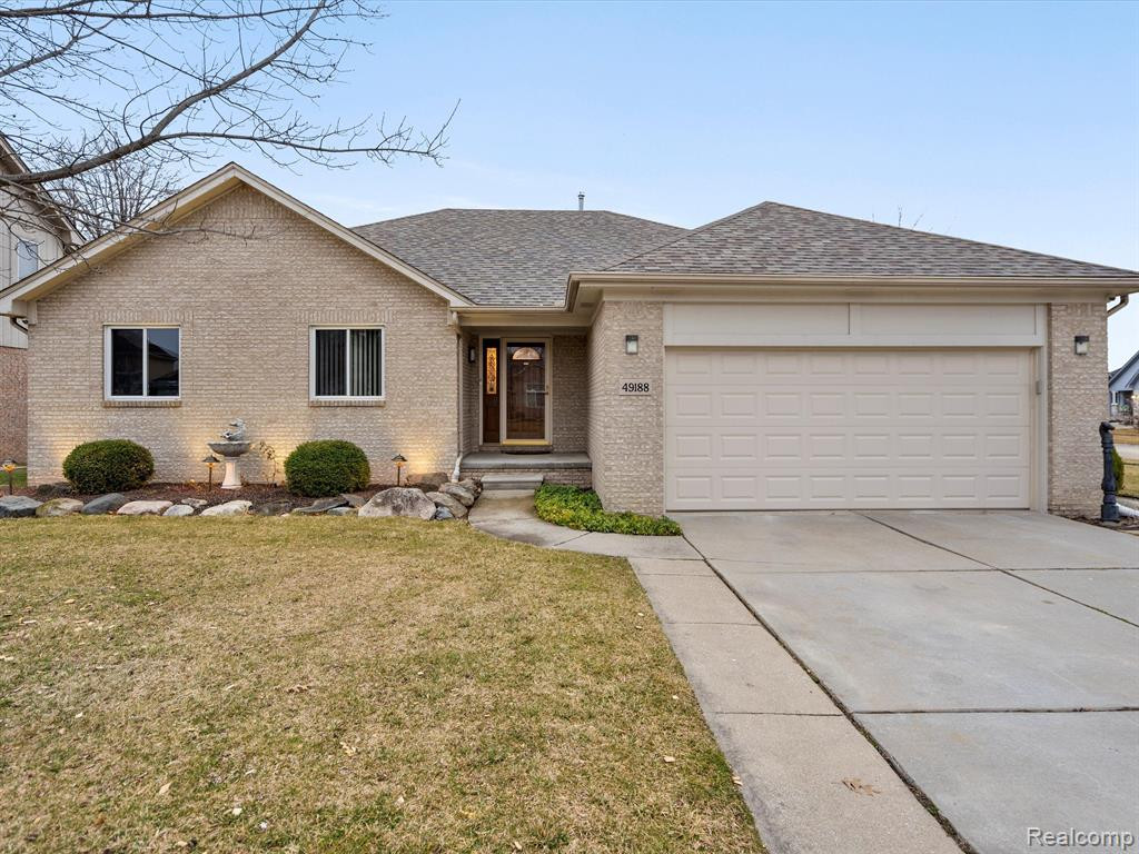 49188 BERKSHIRE Drive, Chesterfield, MI 48047 — front exterior