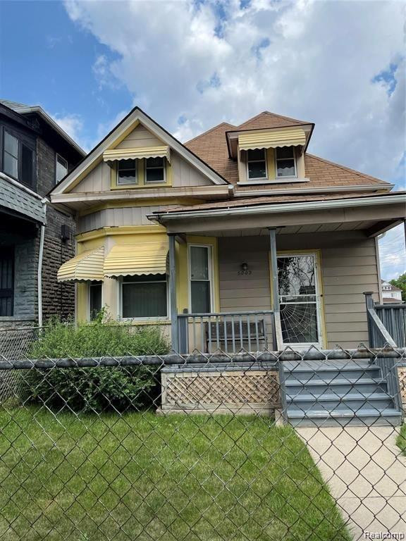 5002 LARCHMONT Street, Detroit, MI 48204 — front exterior