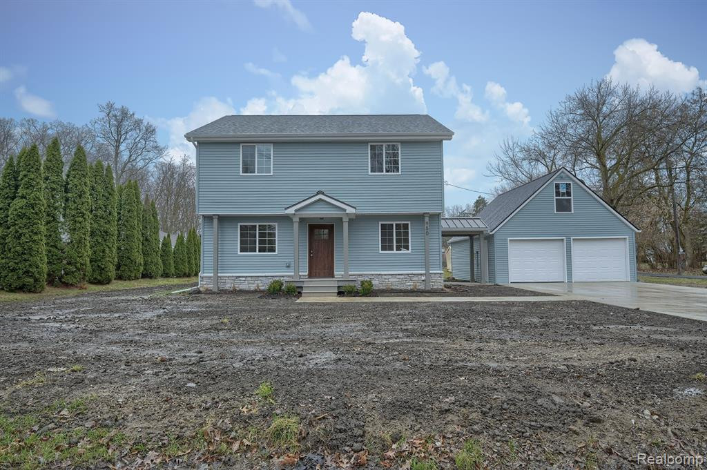 950 LEON Road, Walled Lake, MI 48390 — front exterior