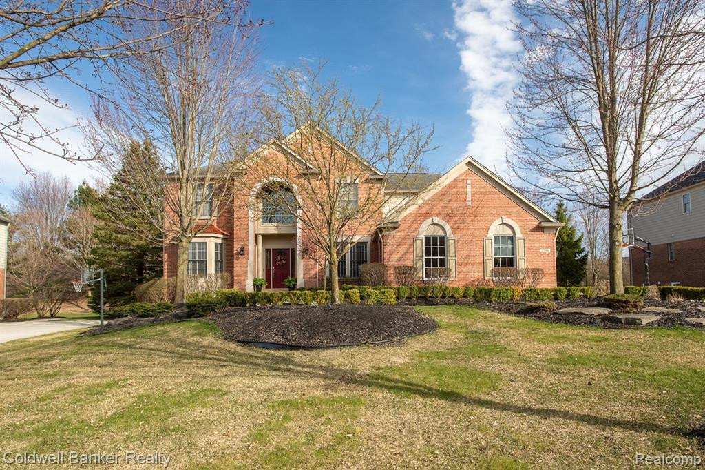 17560 WHITE PINE Court, Northville, MI 48168 — front exterior