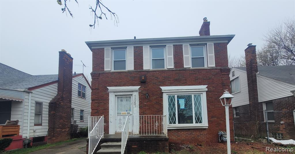 5567 NEWPORT Street, Detroit, MI 48213 — front exterior