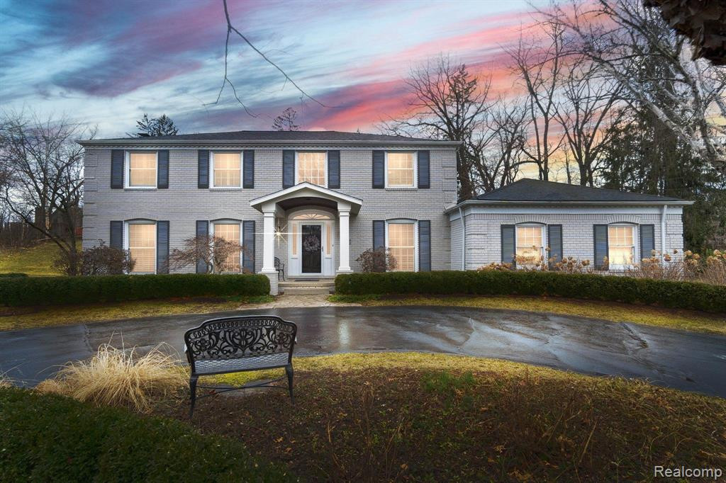 7460 STONY RIVER Court, Bloomfield Hills, MI 48301 — front exterior
