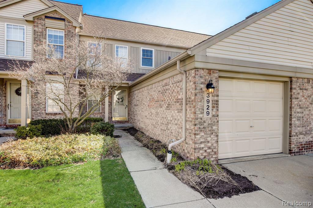 3929 HUNTERS WAY, Canton, MI 48188 — front exterior