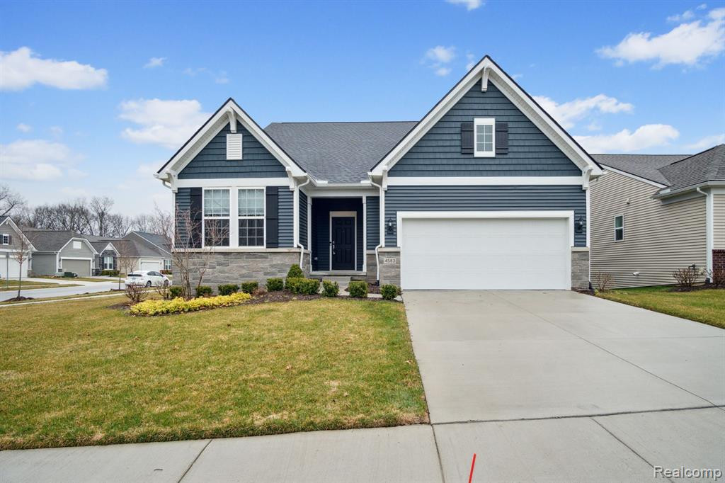 4583 Reserve Way, Brighton, MI 48116 — front exterior
