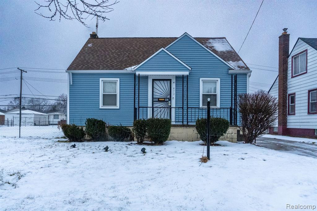 472 CAMPBELL Street, River Rouge, MI 48218 — front exterior
