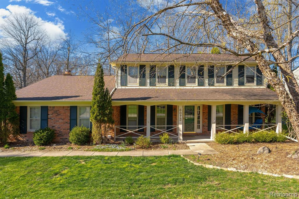 6073 GLEN EAGLES Drive, West Bloomfield, MI 48323 — front exterior