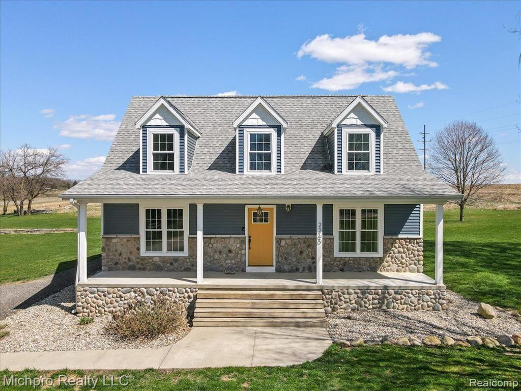 2260 N BLACKS CORNERS Road, Imlay City, MI 48444 — front exterior