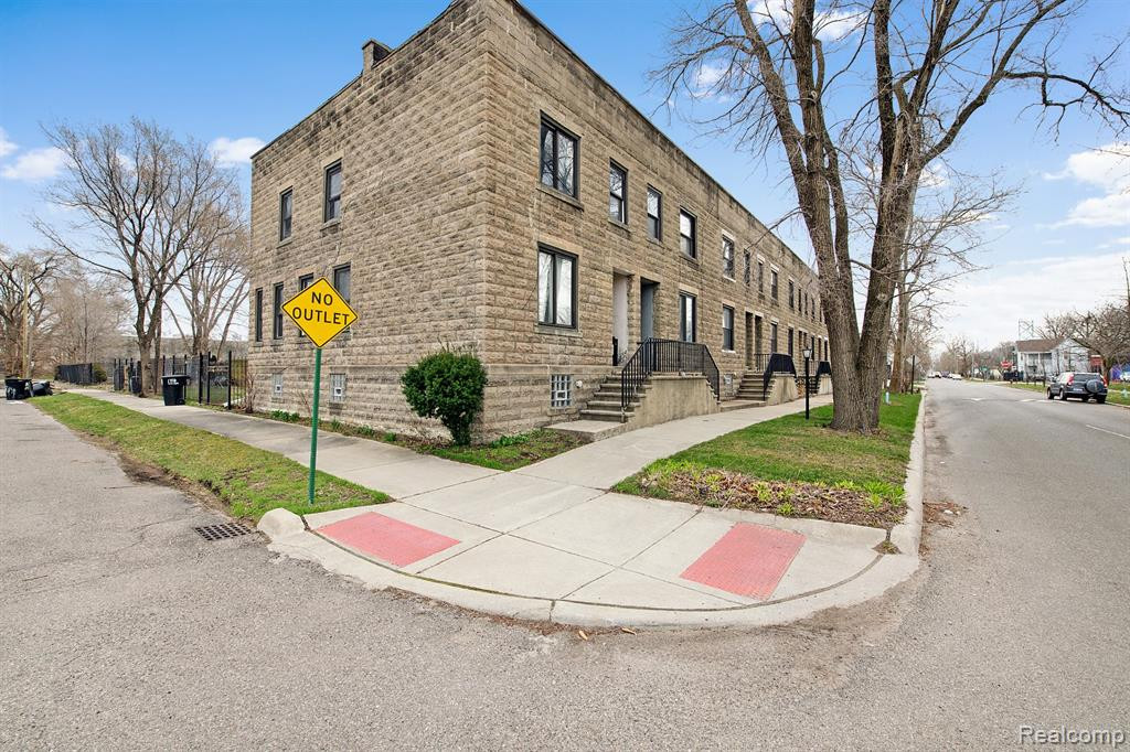 1750 SAINTE ANNE Street, 1, Detroit, MI 48216 — front exterior